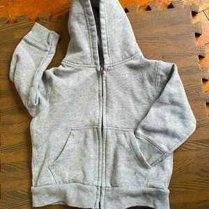 🌸3/$10🌸 grey zip up hoodie